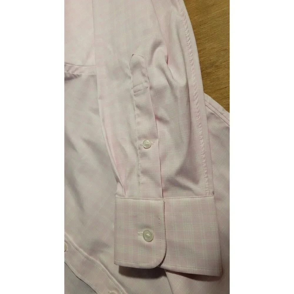 New! J.Crew Dress Shirt Size 15/33 Ludlow Pink Plaid Long Sleeve